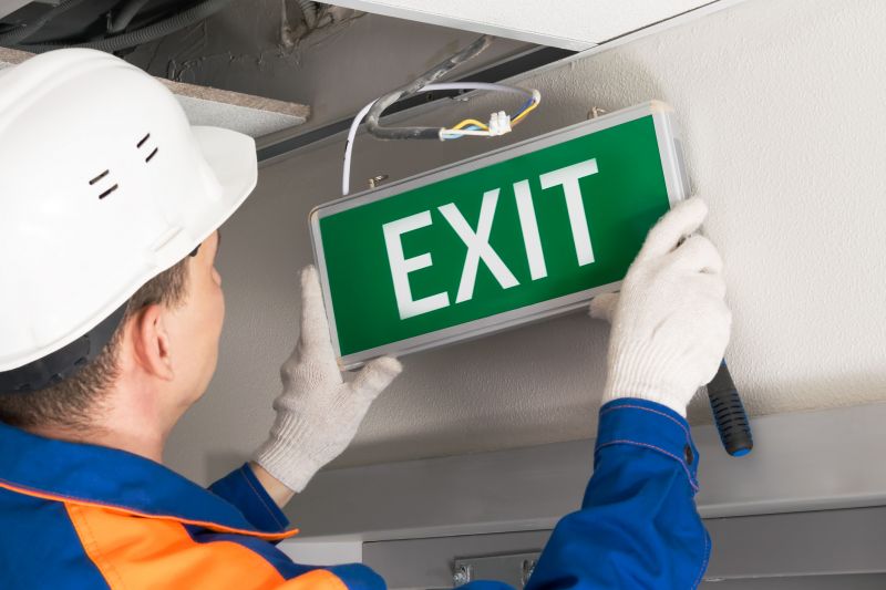 Fire Exit Sign Installation in Denver, CO